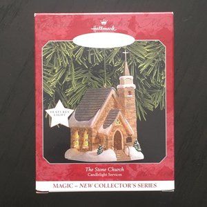 Hallmark Ornament The Stone Church